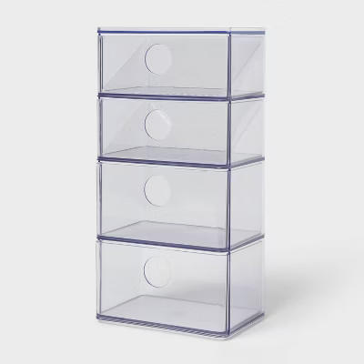 Acrylic Accessory Organizer with Drawer - Brightroom