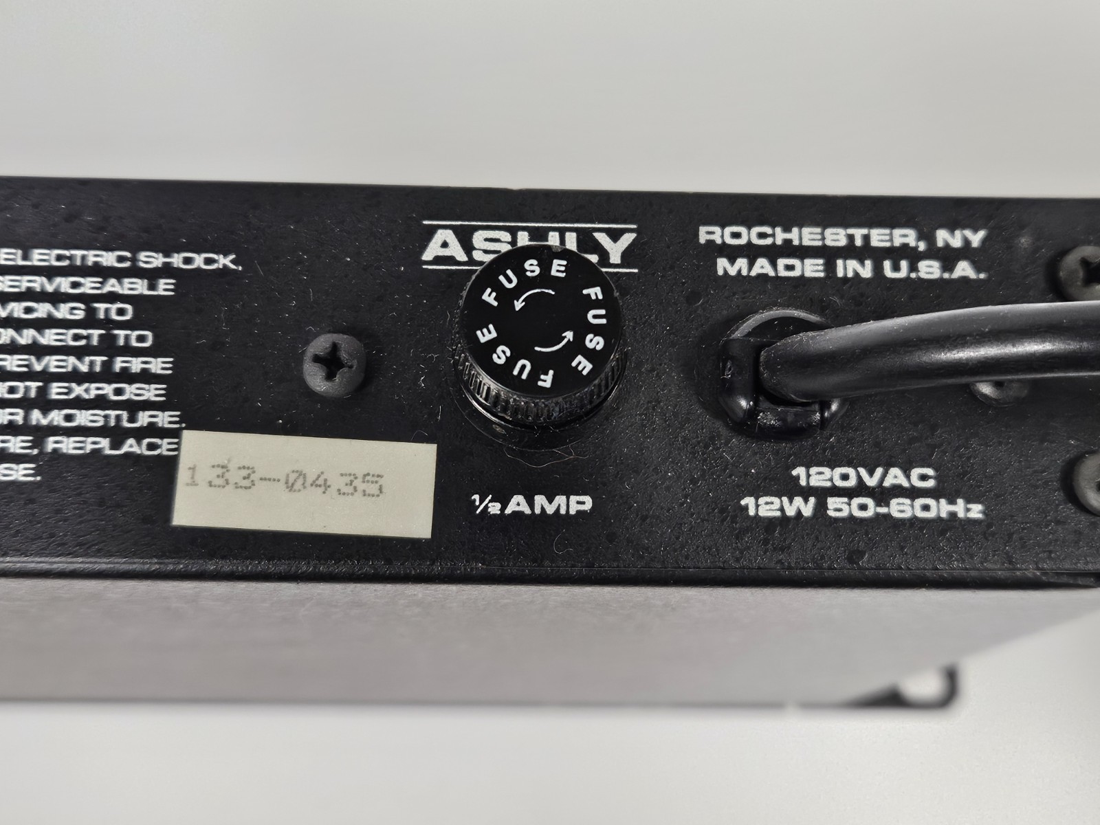 Ashly SG33 Dual Channel Noise Gate, Rack Mount