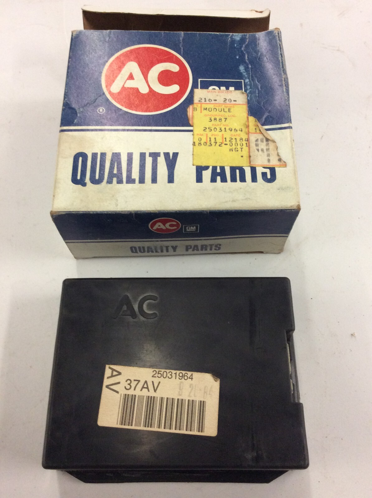 NOS 84 85 86 Pontiac Grand Prix Buick Riviera Cruise Control Module 25031964