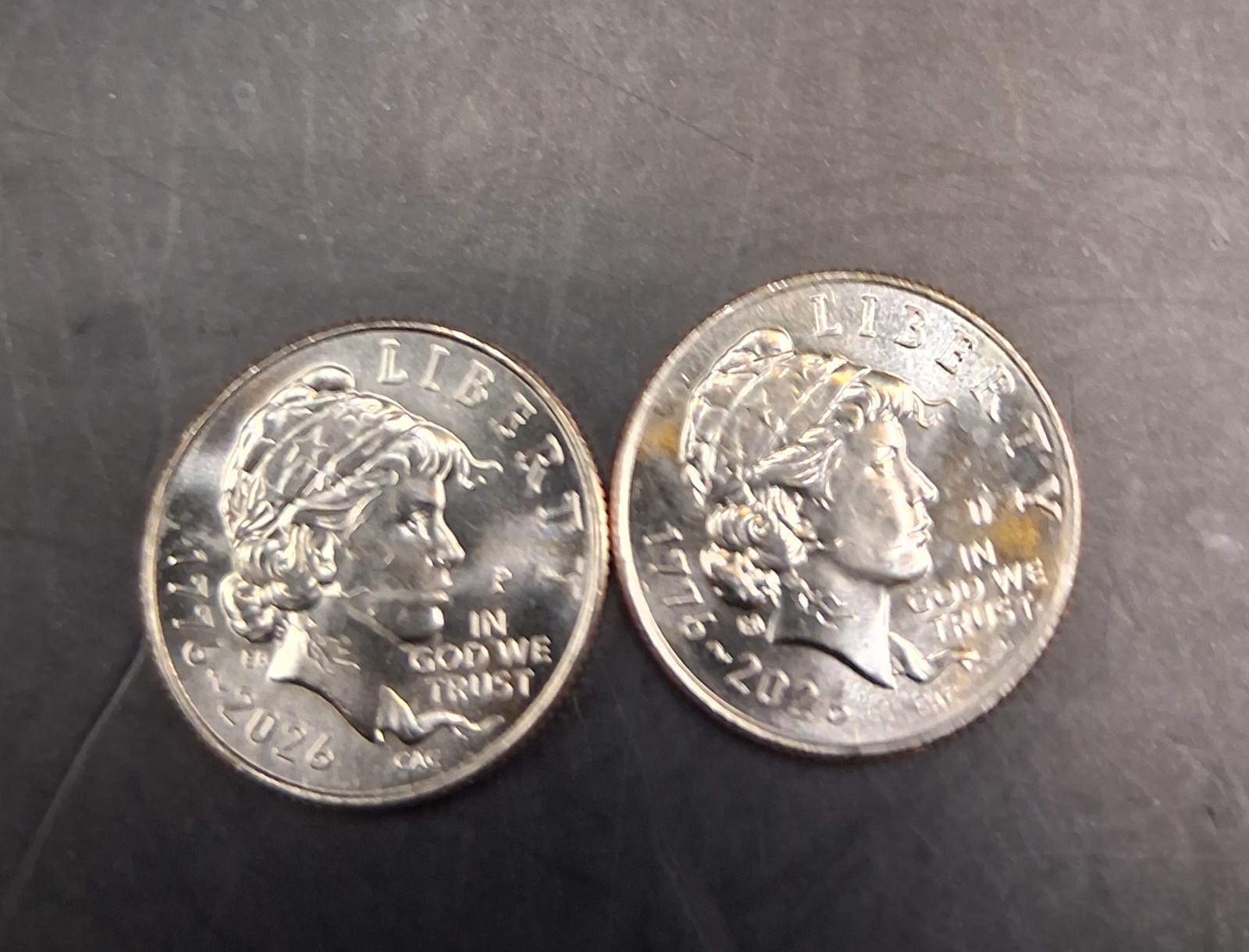 [Lot of 2] 2026 P D Semiquincentennial Emerging Liberty Dime - BU Uncirculated