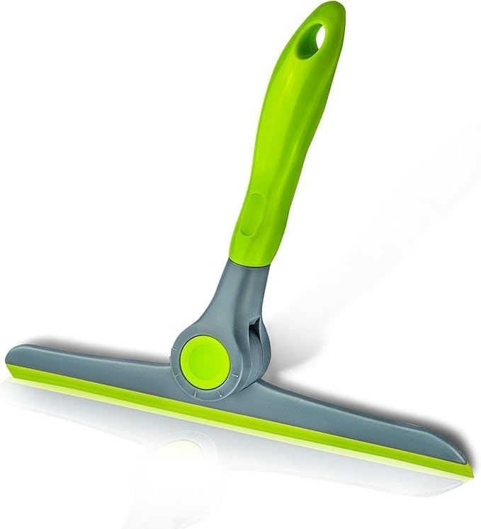 DSV Standard 10" Heavy Duty Window Squeegee Green Grey – Glass, Car, Door Cleane