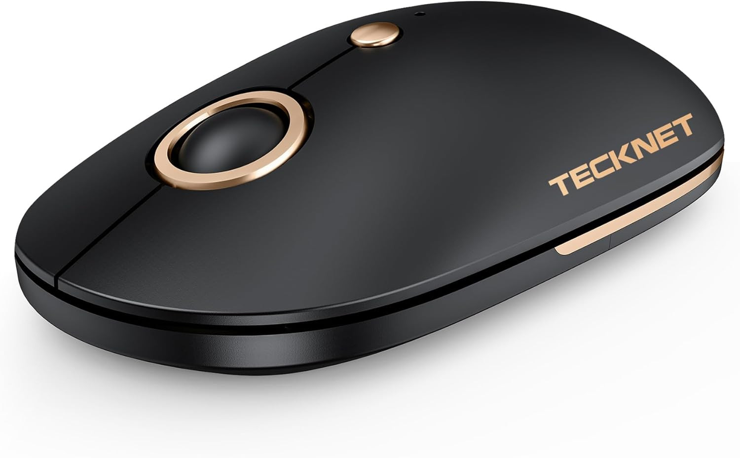 Computer Mouse, 2.4Ghz Silent USB-A Wireless Mouse, 4800 DPI Ambidextrous Quiet