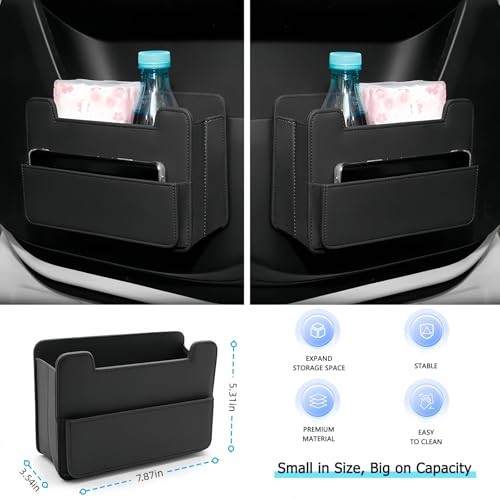 Tumecos Foldable Car Storage Without Eyeglass Clip & Clip-On