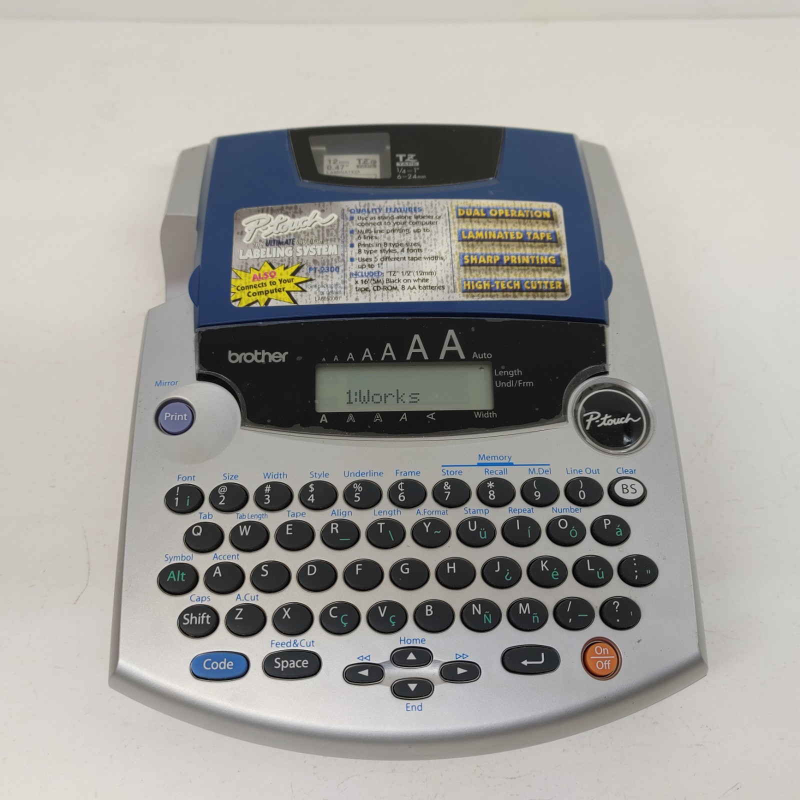 Brother P-touch PT-2300 Labeling System Tested