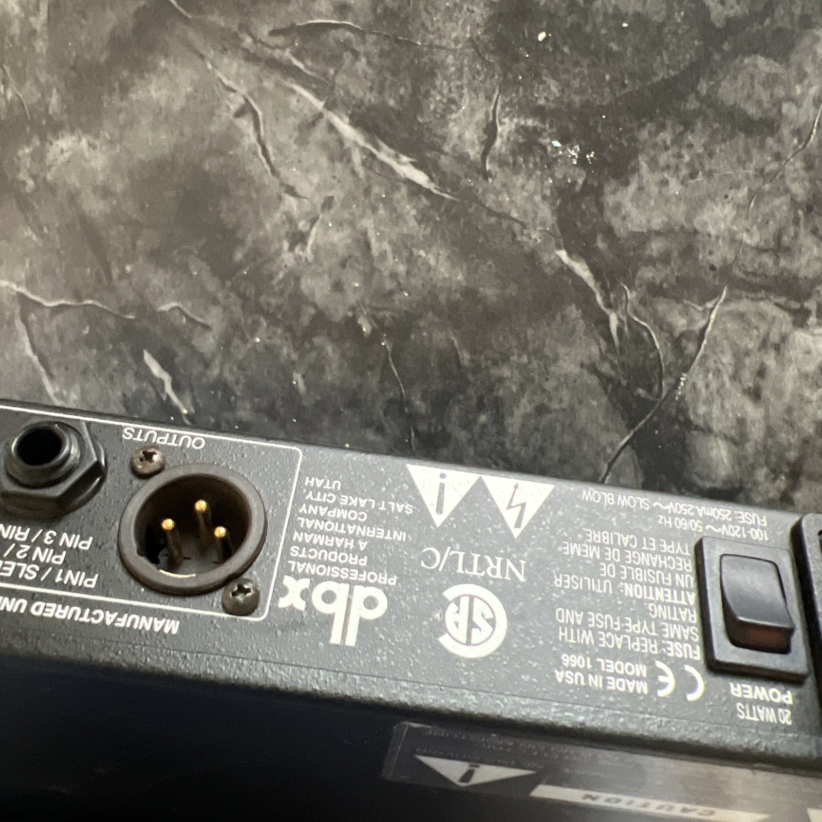 dbx 172 Z3 USA made, fully functional