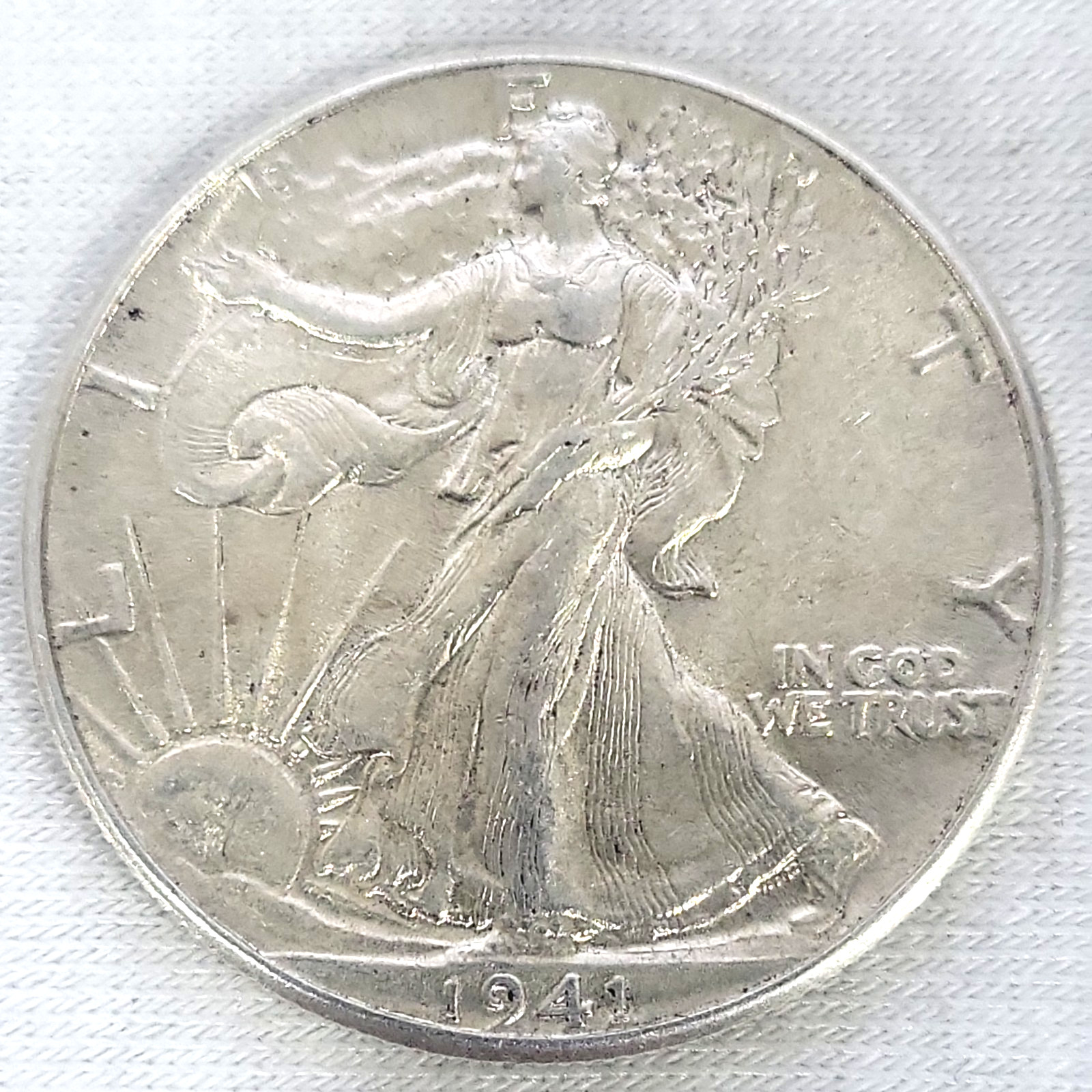 1941 Walking Liberty Half Dollar in BU Condition