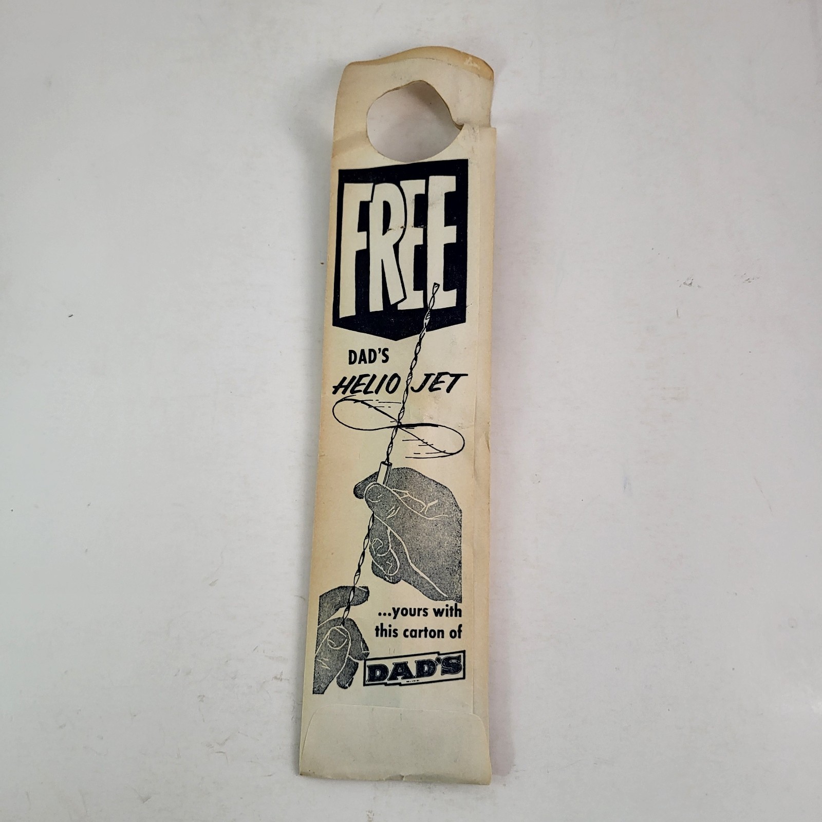 Helio Plane From Dad's Root Beer Promotion