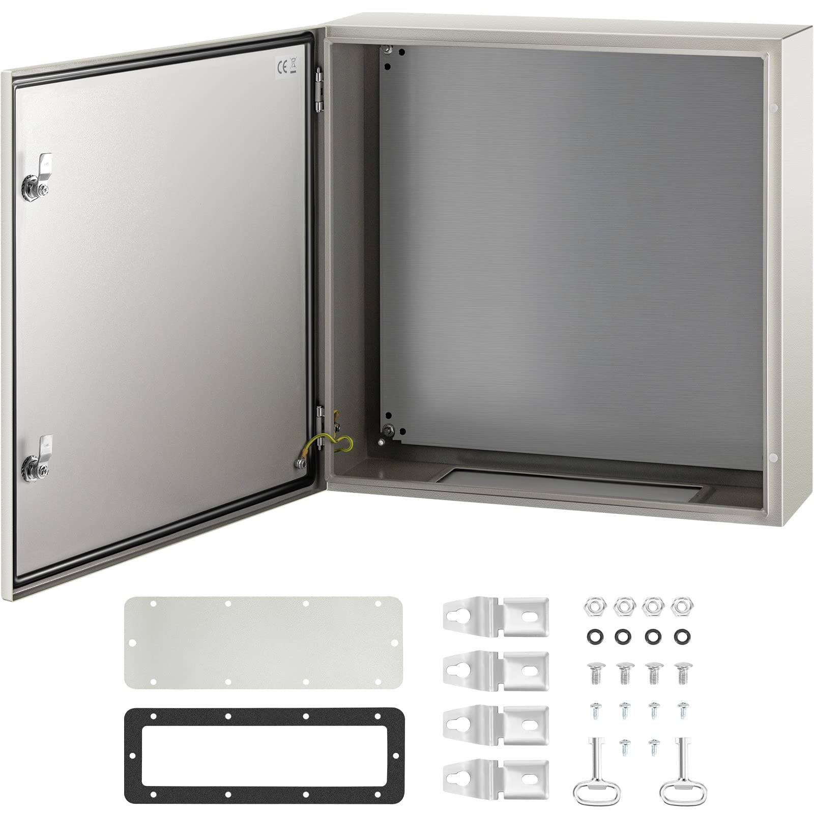 NEMA Steel Enclosure 24 x 8 Inch VEVOR Waterproof Electric Electrical IP66 Plate