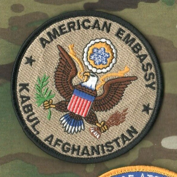 STATE DEPT WPS CONTRACTOR PMC DSS vêlkrö PATCH: US EMBASSY KABUL AFGHANISTAN