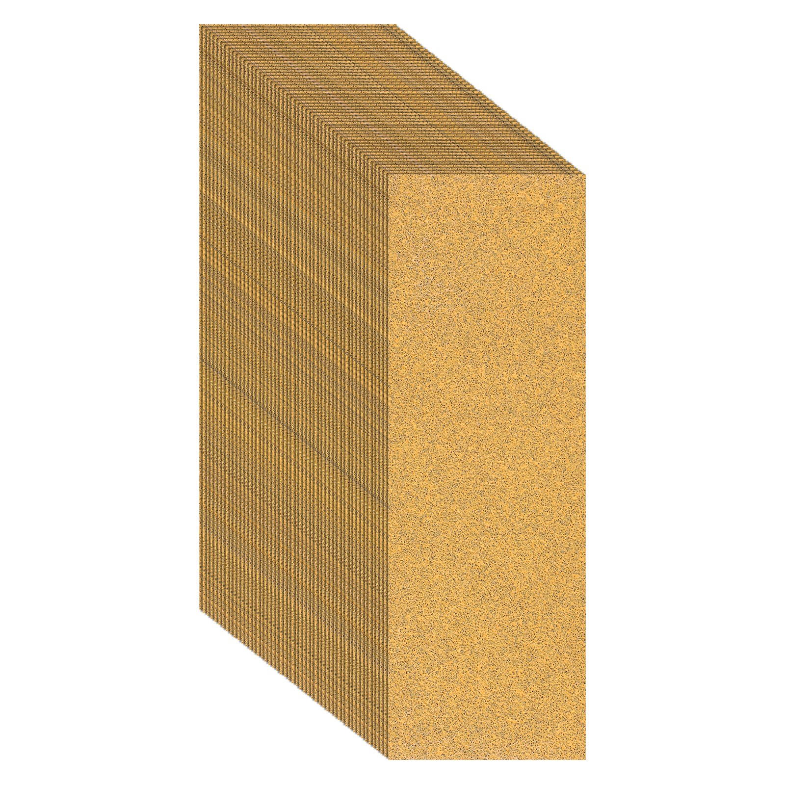 50 Pack 1.2" x 3.5" Sandpaper, 60 Grit Sand Papers for Wood Furniture Floor