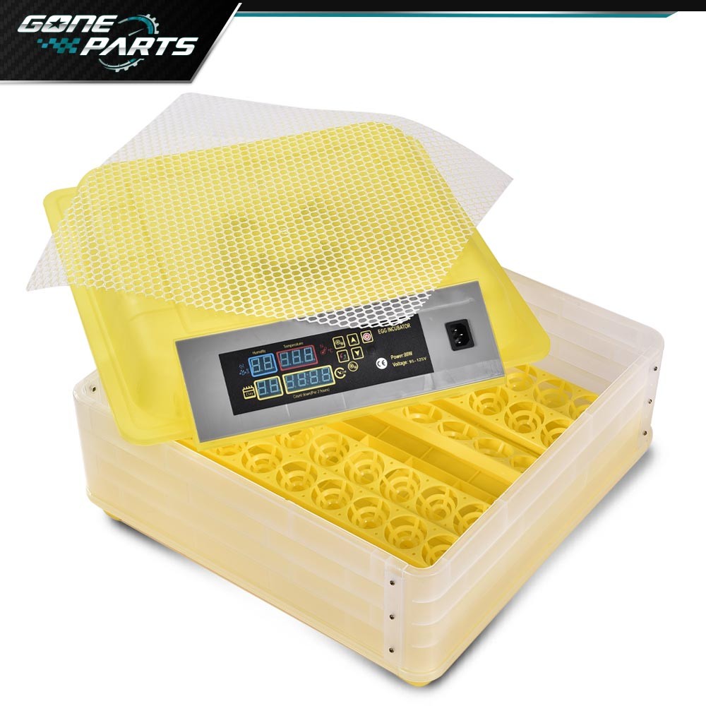 New Digital Hatcher Breed Warmer Auto Temperature Control 96 Grid Incubator