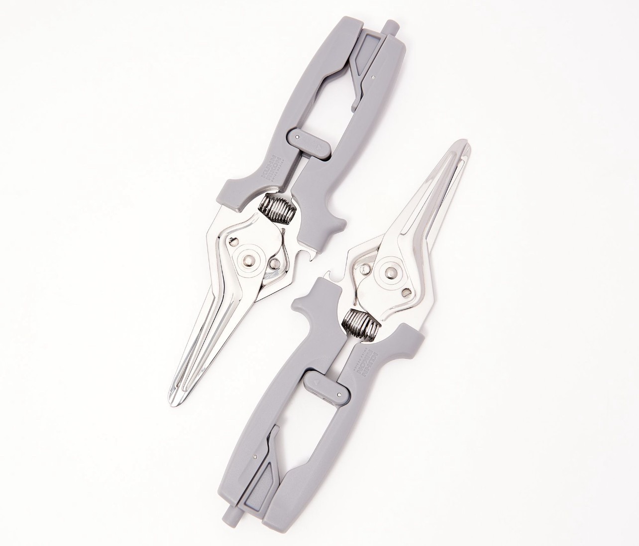 Kuhn Rikon 3-in-1 Shears Set of 2 K59805 GREY NEW