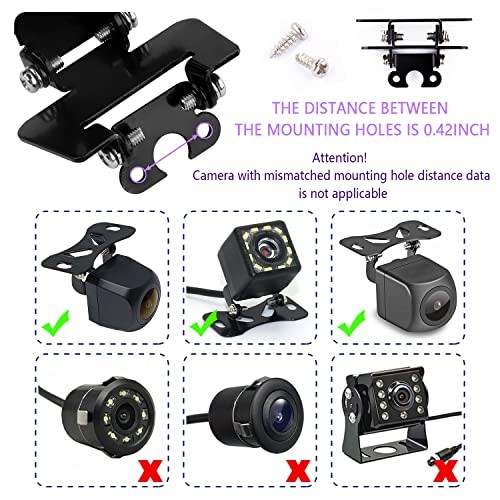 Universal Dash Cam Mount Bracket for Rear Camera Holder Rear Window Bracket