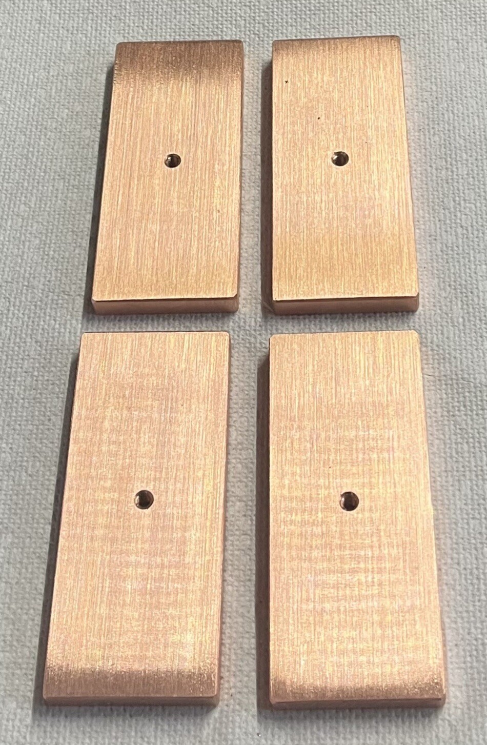 ECOsmarte COPPER BARS 4 PCS! POOL SPA ELECTRODES⚡️2” CU REPLACEMENT 99.95% PURE!