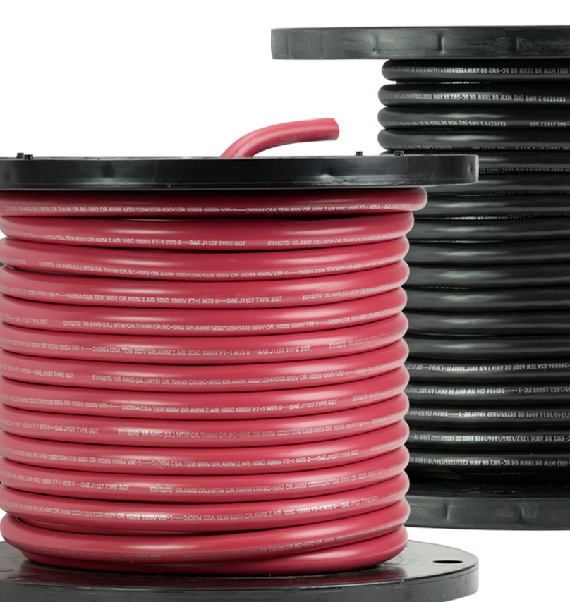 USA Battery Cable Marine Grade Tinned Copper 4, 2, 1/0--5, 10, 15, 50FT & 100 FT