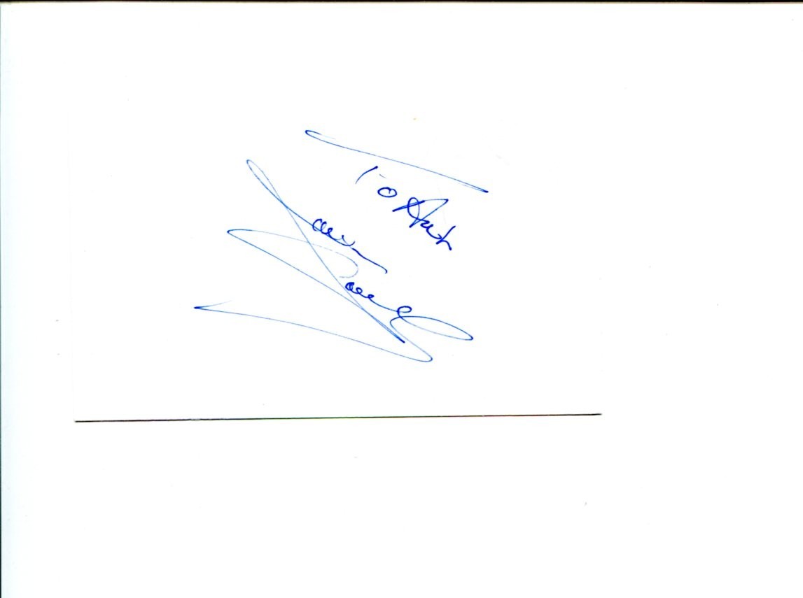 Jane Powell Seven Brides for Seven Brothers Royal Wedding Signed Autograph
