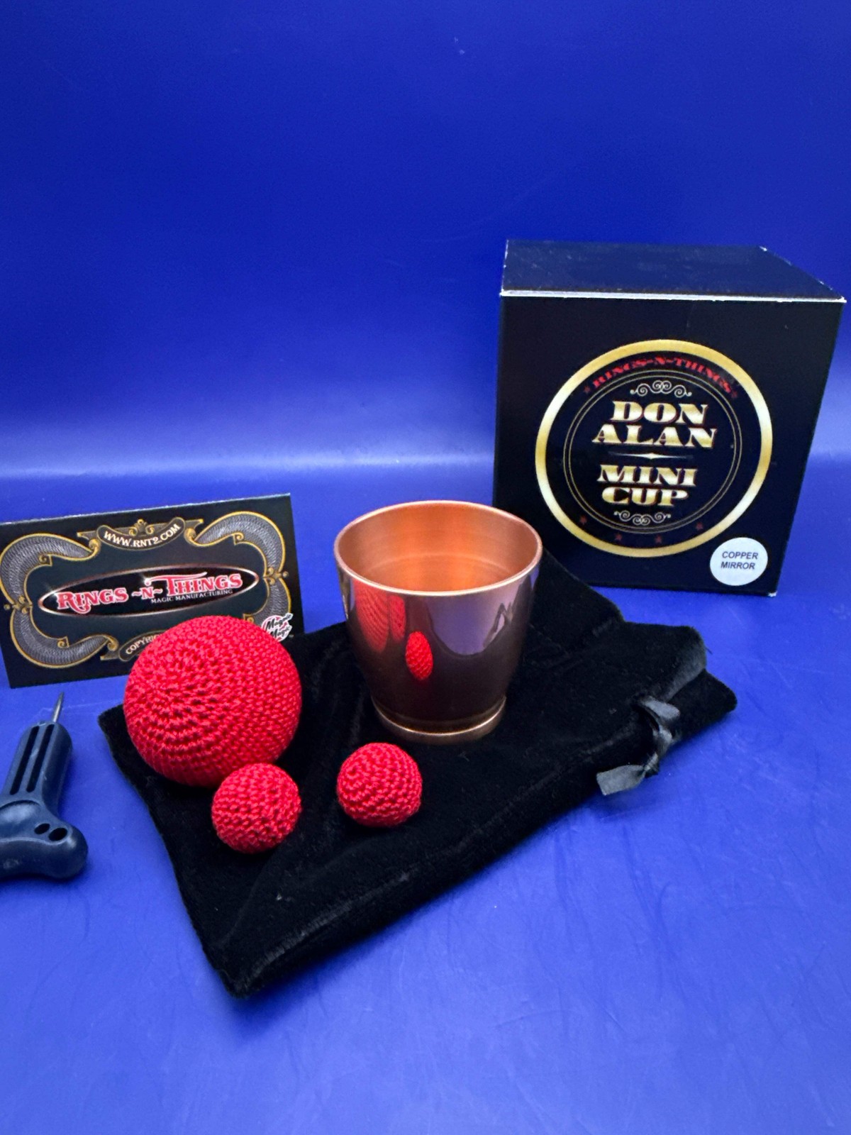 Don Alan Mini Chop Cup Copper Mirror Finish by Rings & Things ESTATE