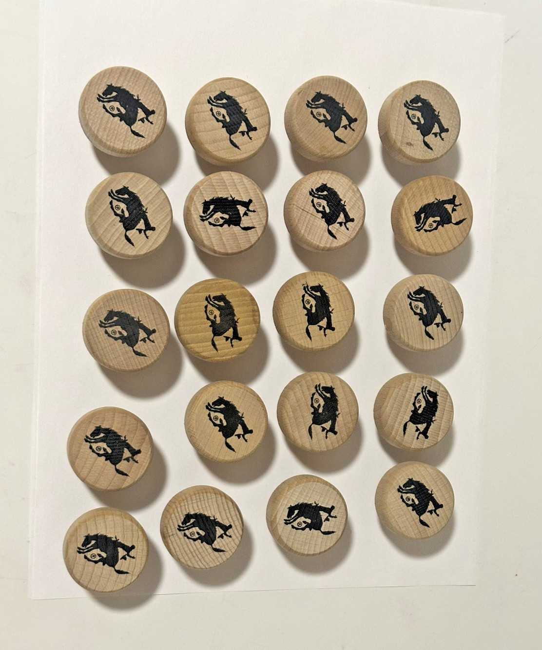 20 Pendleton Whisky Bottle Cork Wood Top Caps