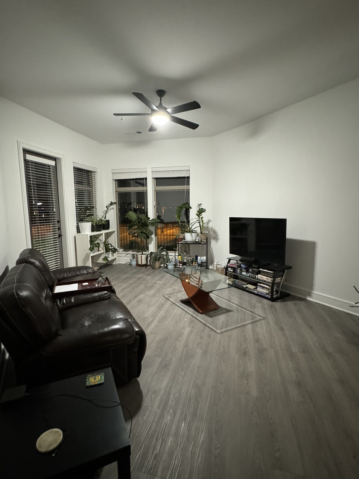 recliner set brown