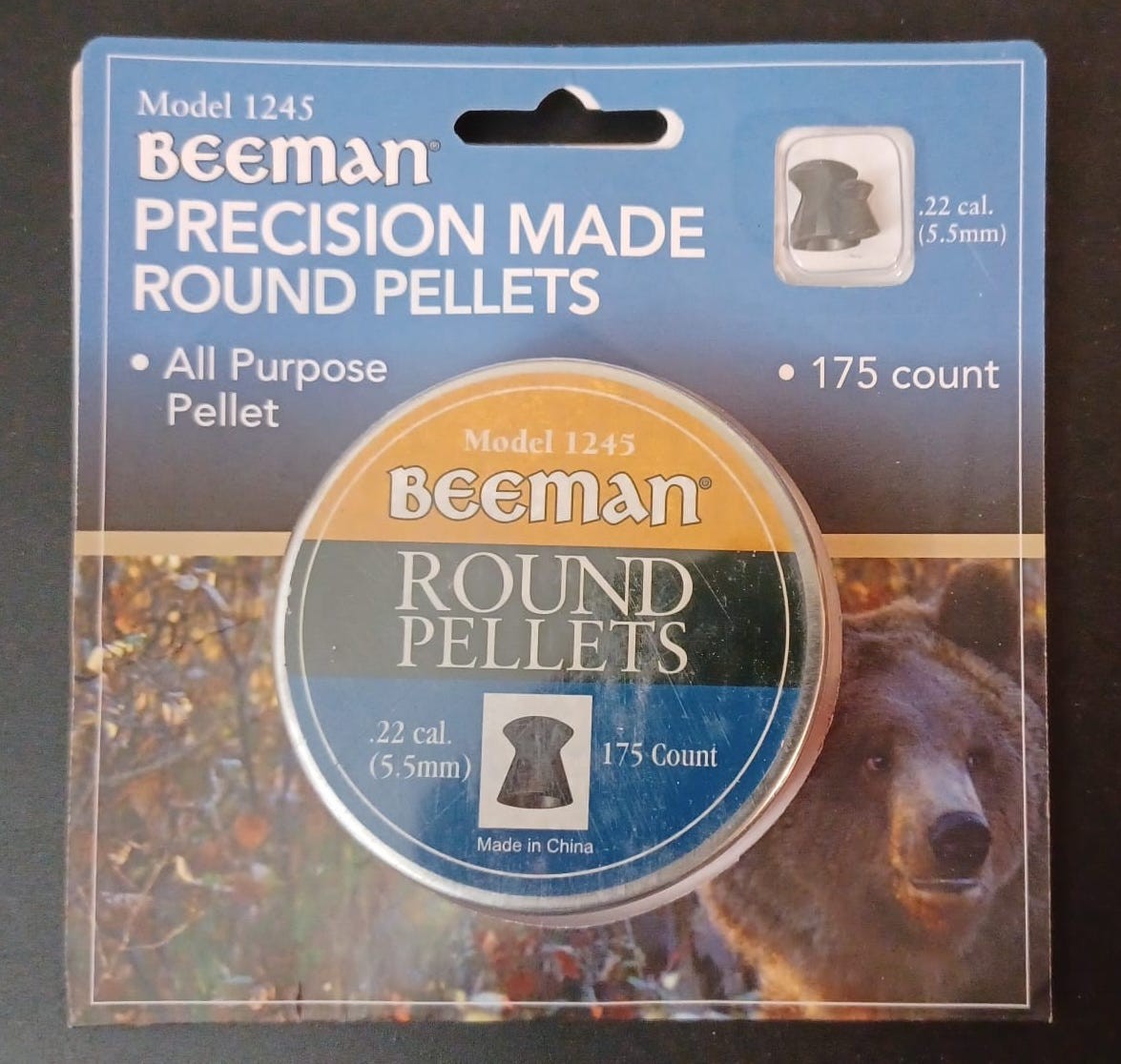 Beeman Sportsman Series .22 cal Round Nose Lead Pellets (175 count)
