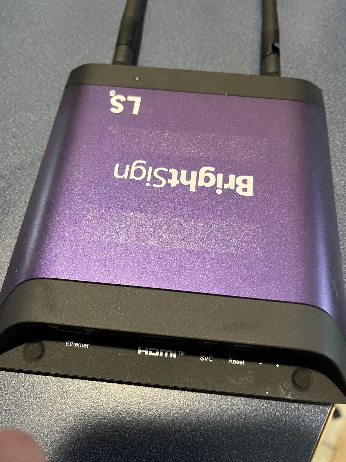Brightsign LS425 Digital Media Player With WD 105 WiFi Bluetooth Model