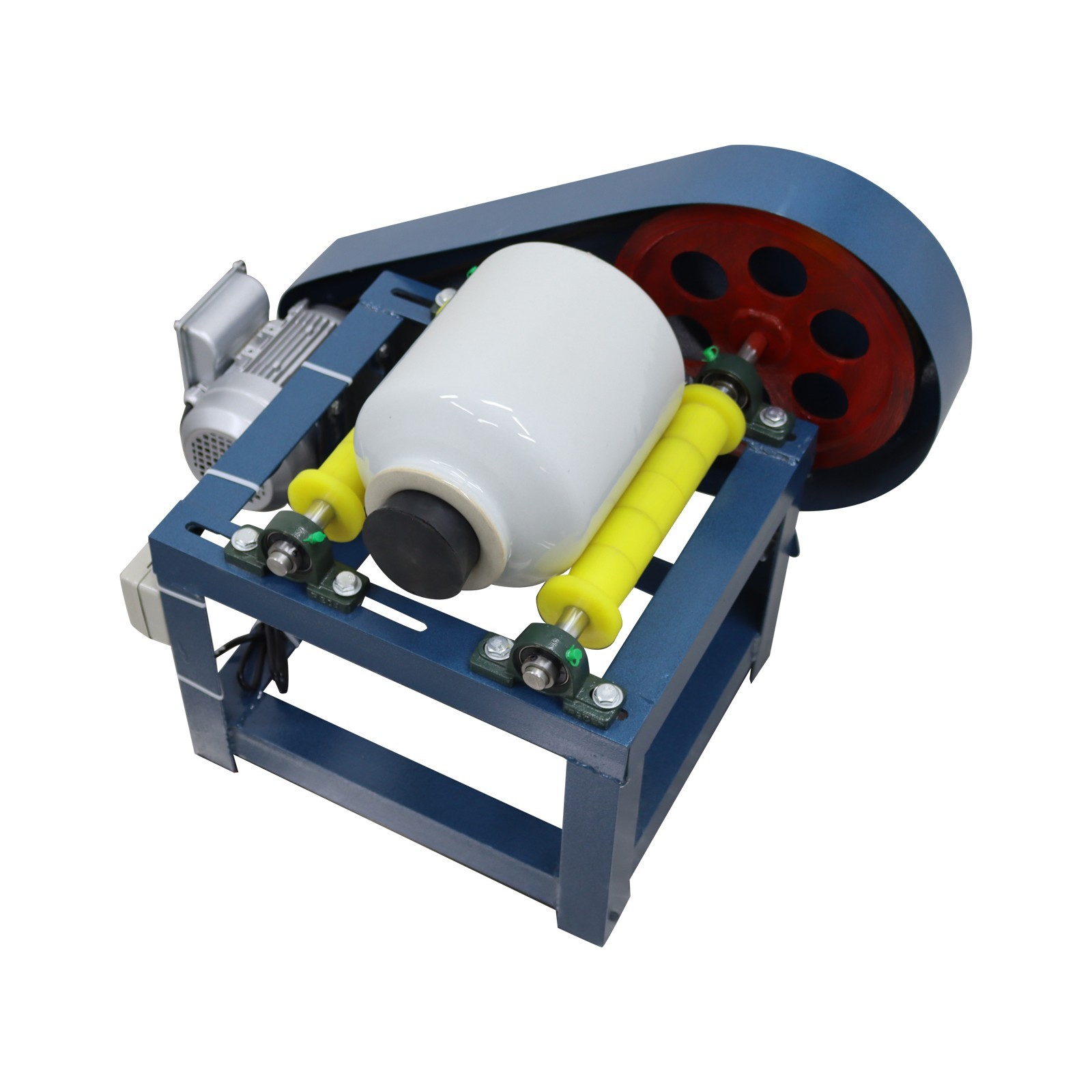 220V 5L Lab Horizontal Drum Ball Mill Ceramic Jar Mill Grinder for Paint, Glaze
