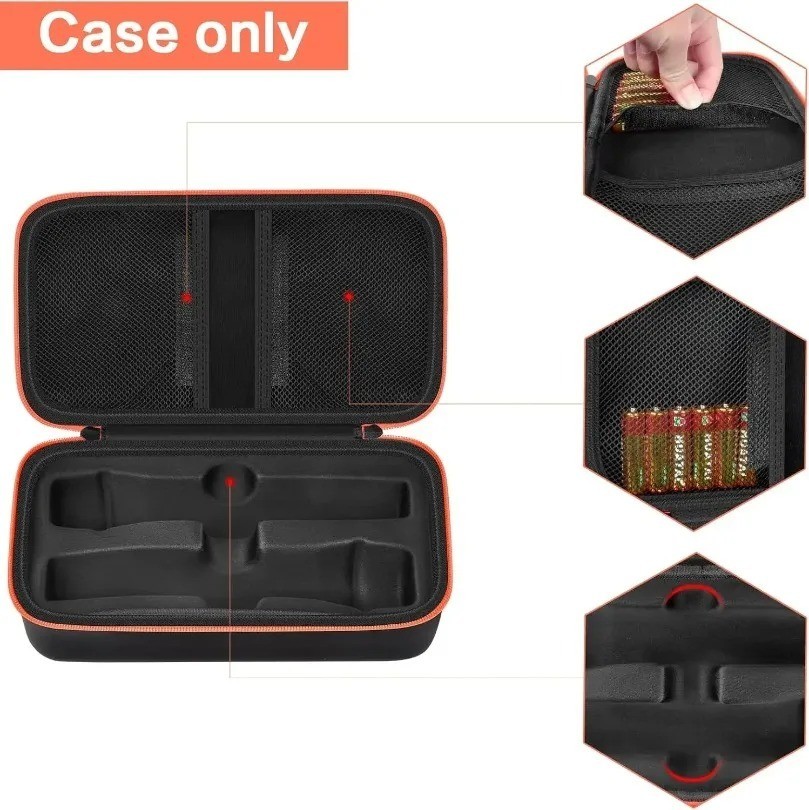 Wireless Microphone Case, Compatible with JBL Wireless Two Microphone, Case Only