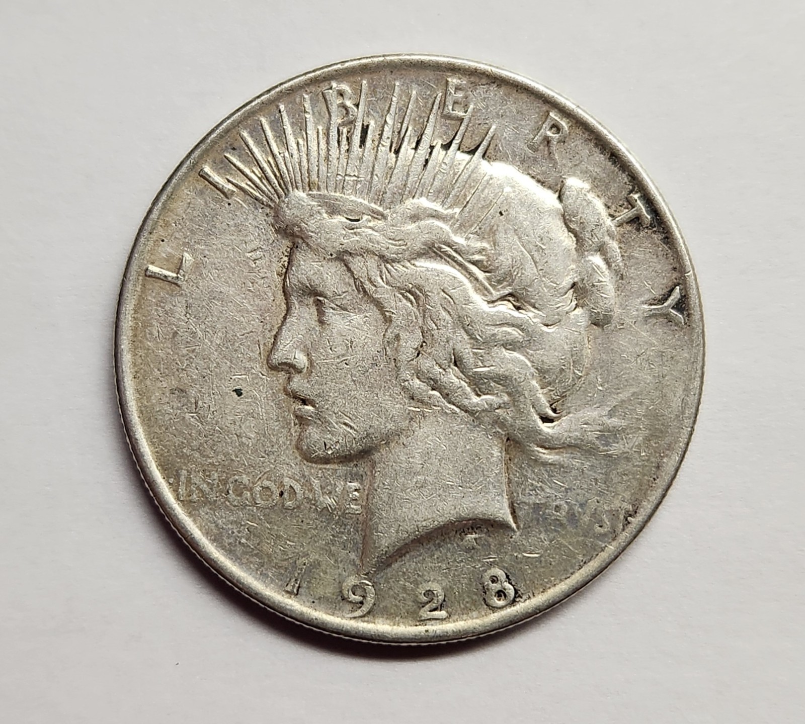 1928-S Peace Silver Dollar – Original VF/XF