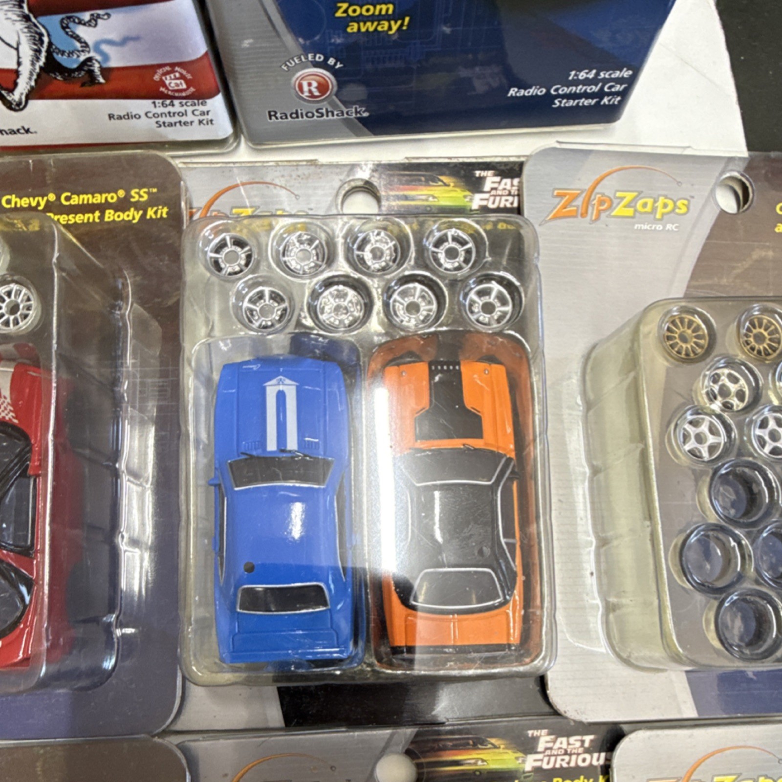 ZipZaps RadioShack Micro RC Cars Lot Cat in the Hat Jeep Fast & Furious Kits
