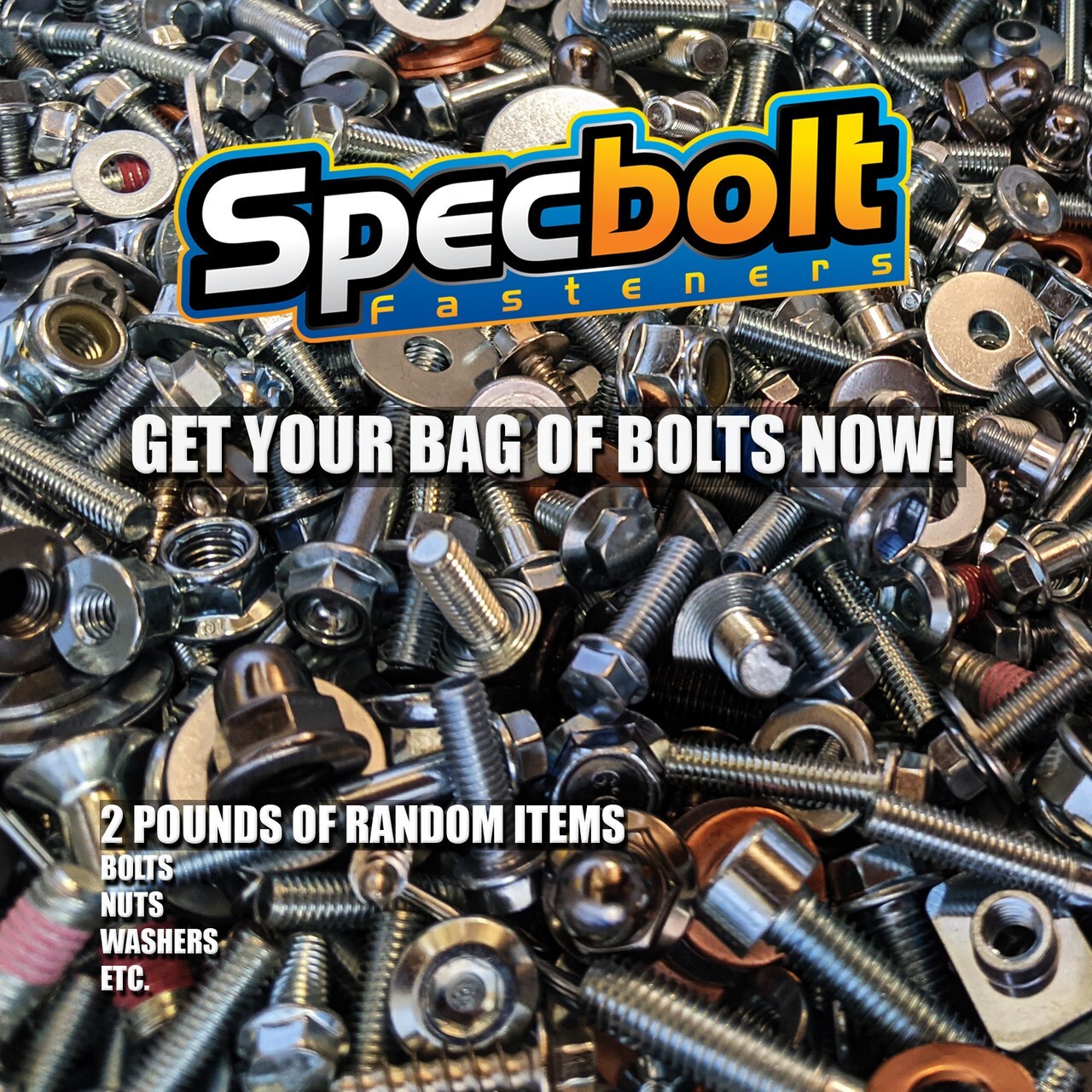 SPECBOLT MIX OF METRIC FASTENERS BOLT NUT SCREW Yamaha Honda Kawasaki Suzuki KTM