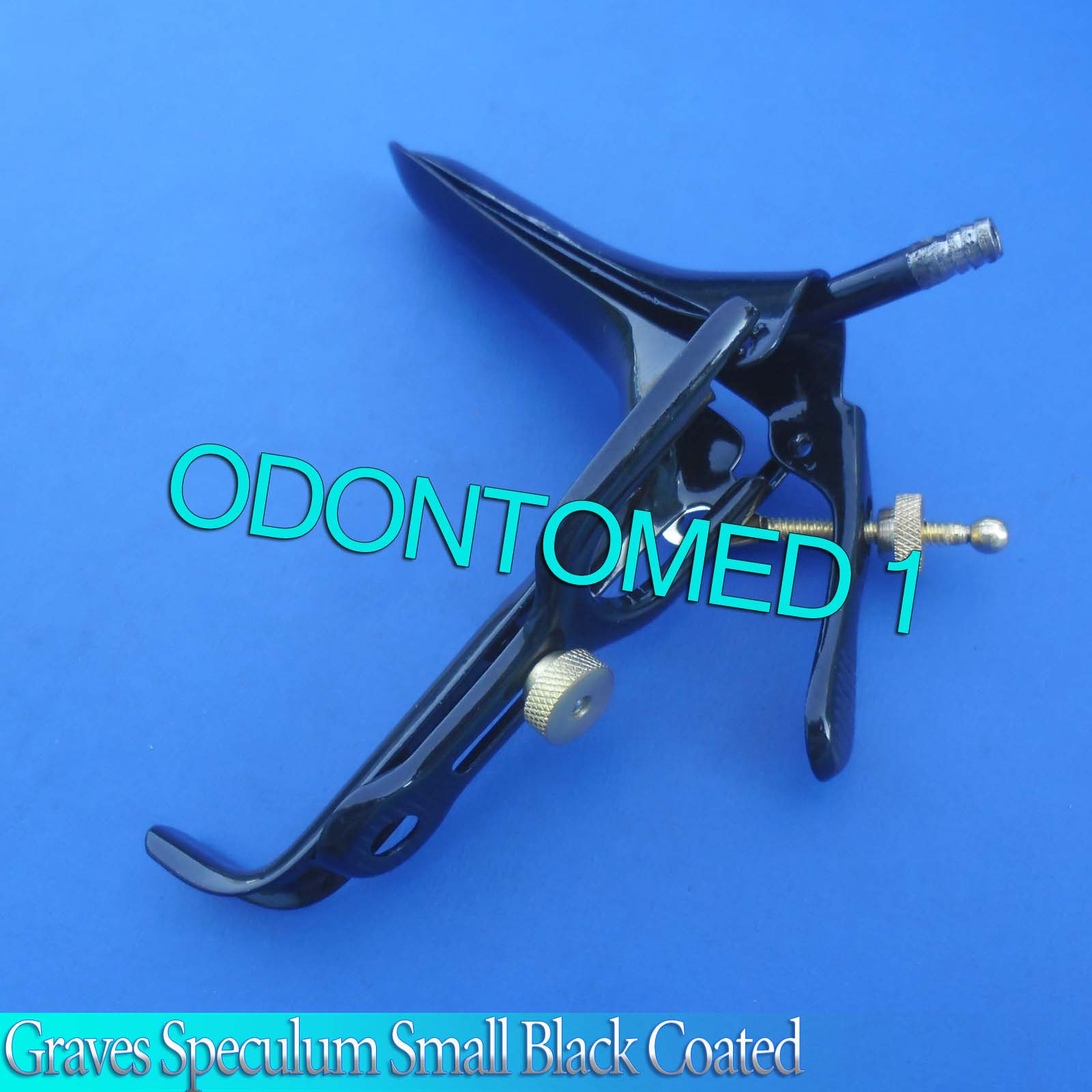 Black Coated Leep Graves Speculum Small Ob/Gyneclogy Instruments
