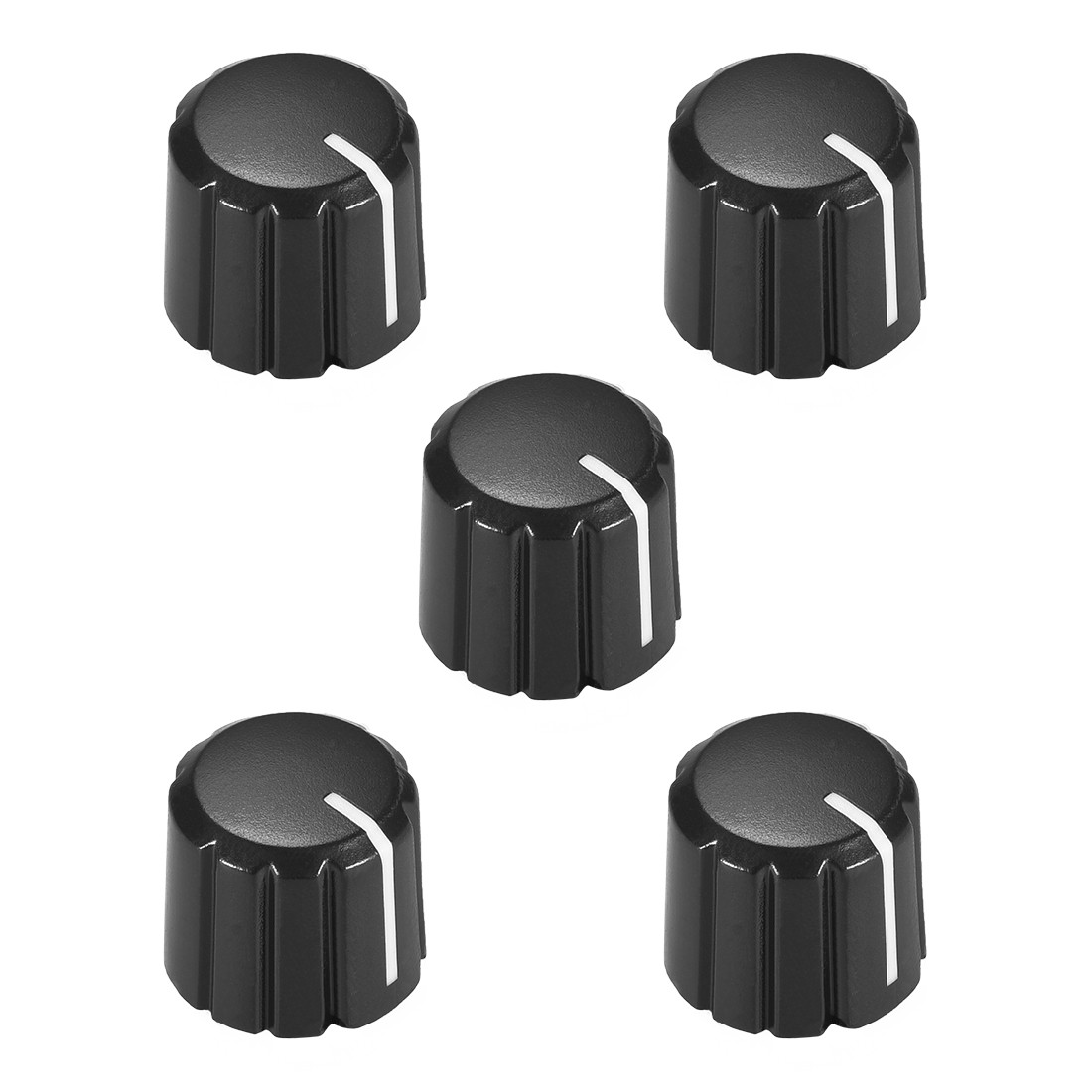 5PCS 4x6mm Potentiometer Control Knobs Black