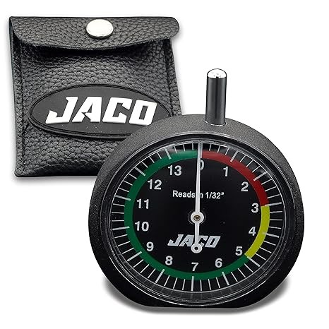 Tread Depth Gauge, Dial Type (Reads in 1/32")