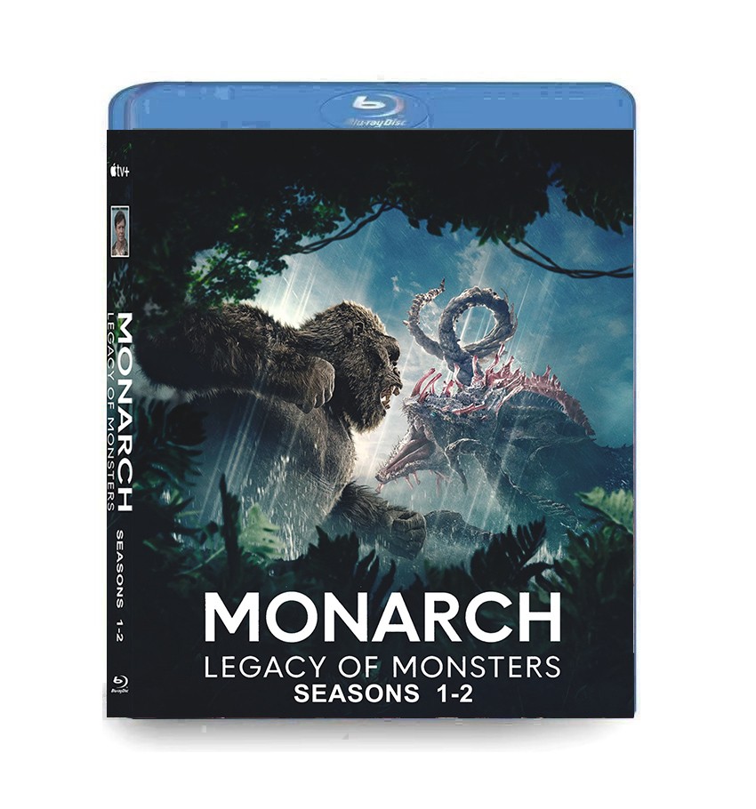Monarch Legacy of Monsters season 1-2 Episodes 1-20 （3BD） Box Set English
