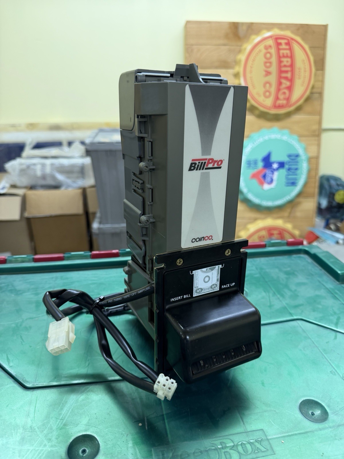 Coinco Bill Pro BP2BX Bill Validator Acceptor
