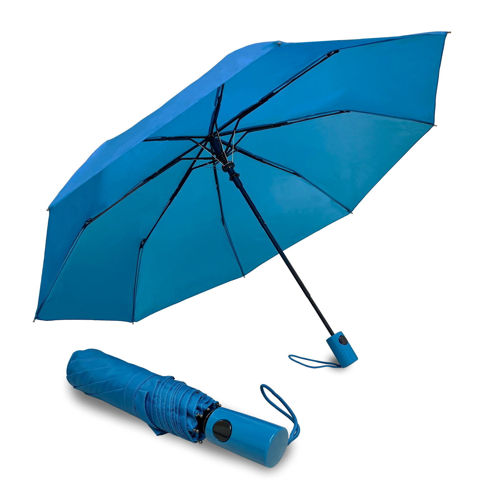 Automatic Super Mini Rain Umbrella Teal