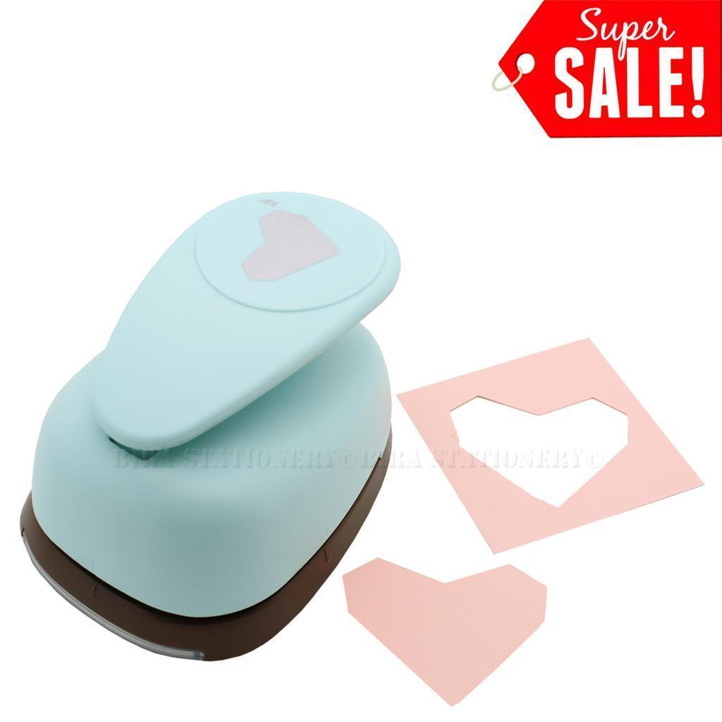 3.5"inch X-Large Irregular Shape, 3D star, Paper Craft Lever Punch Scrapbooking