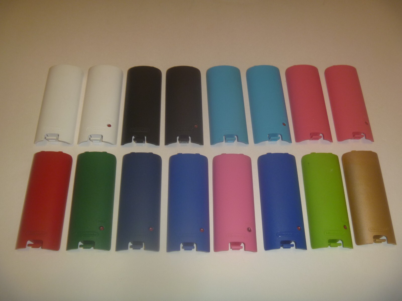 Official OEM Nintendo Wii & U Remote Controller Battery Cover Choose Color
