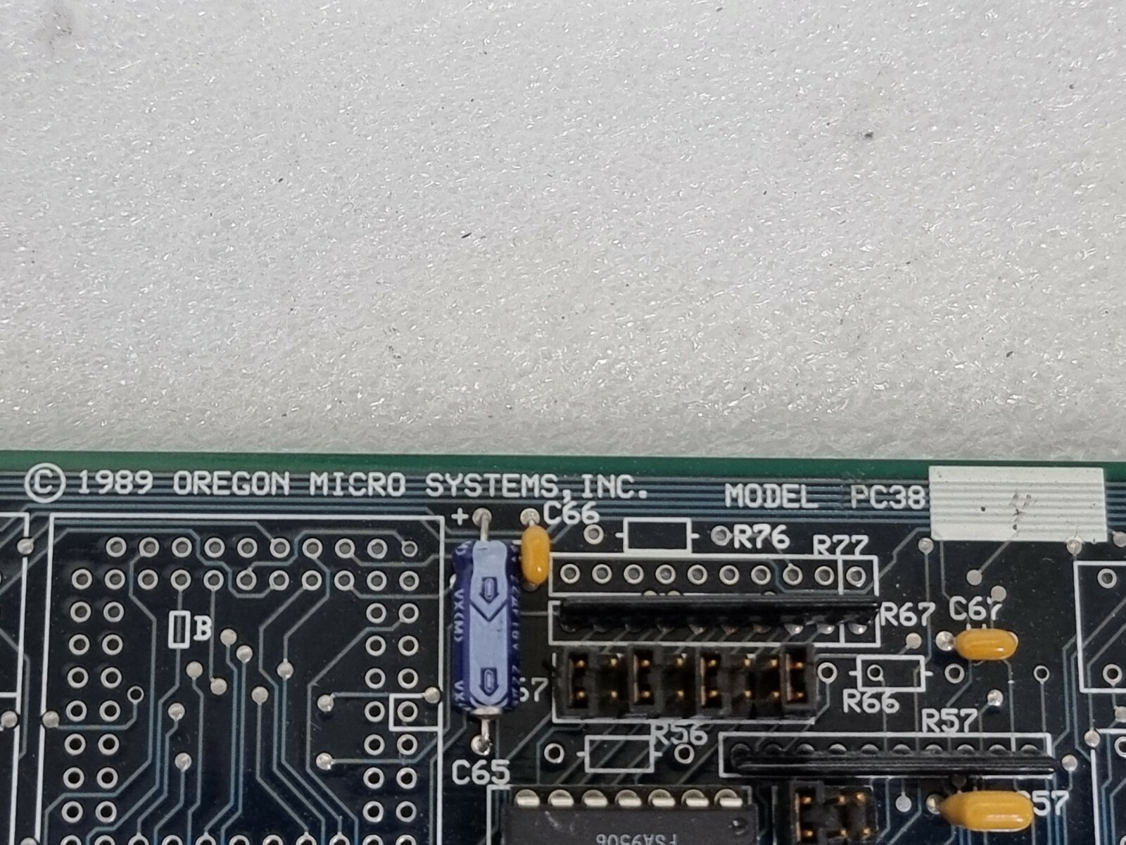 OREGON MICRO SYSTEM PC38 BOARD