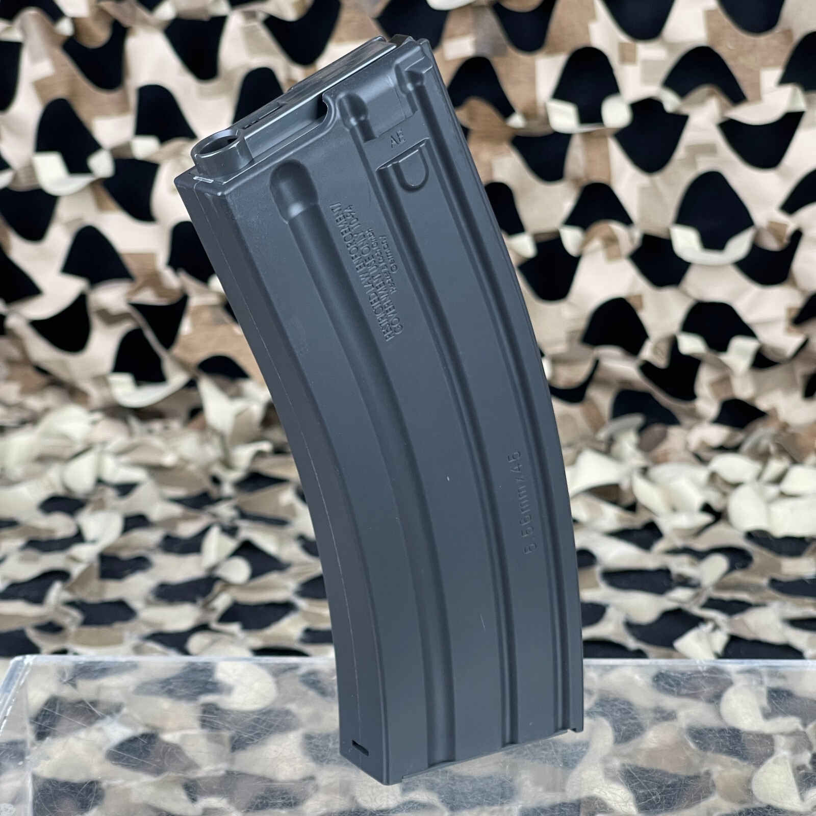 NEW H&K 416 A5 ERG 30/120 Round Mid-Cap Airsoft Magazine - Black (2262065)