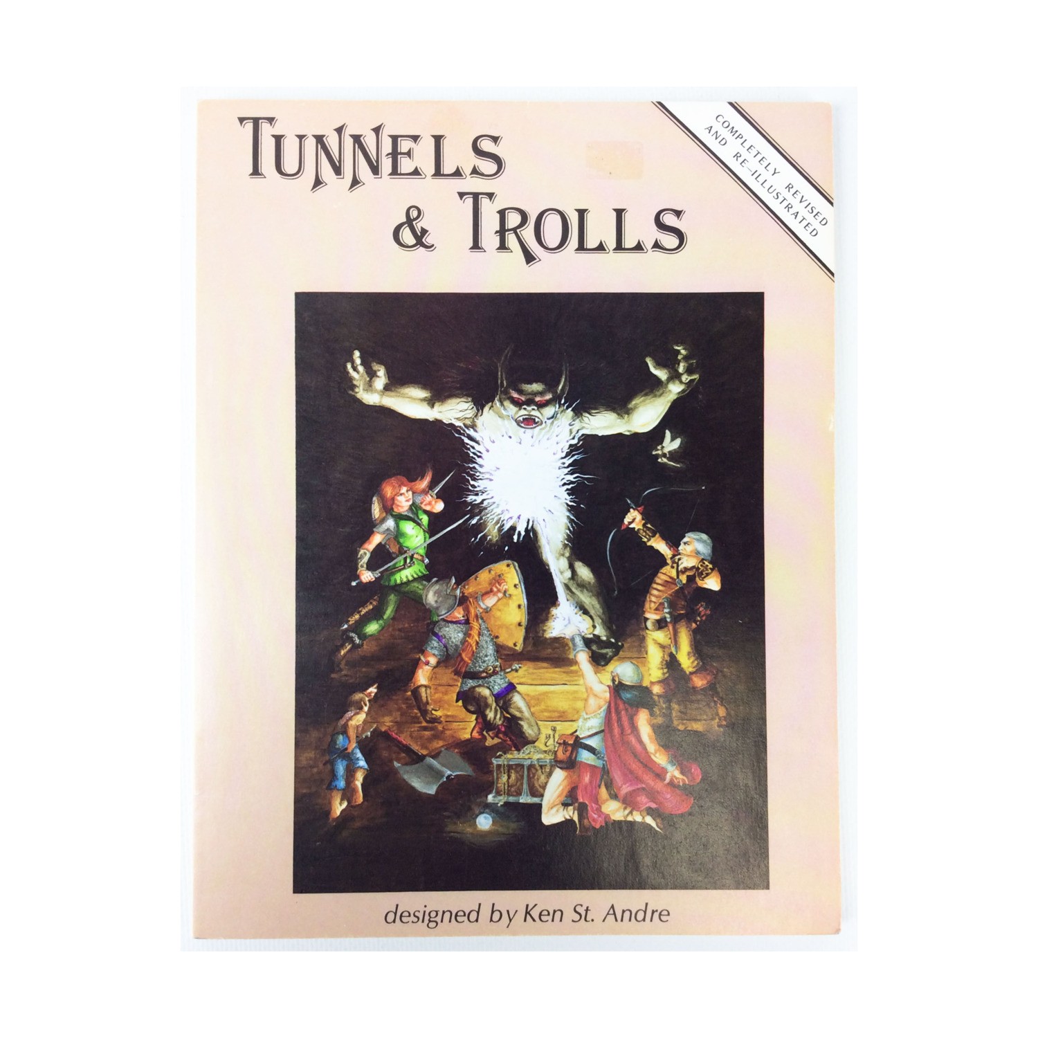 Flying Buffalo Tunnels & Trolls Tunnels & Trolls (5th Ed, 1st) VG