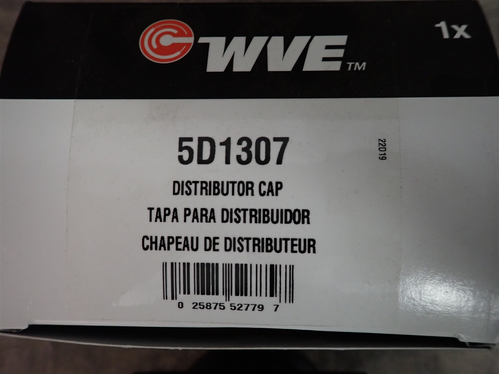 NEW WVE 5D1307 Distributor Cap (G208)