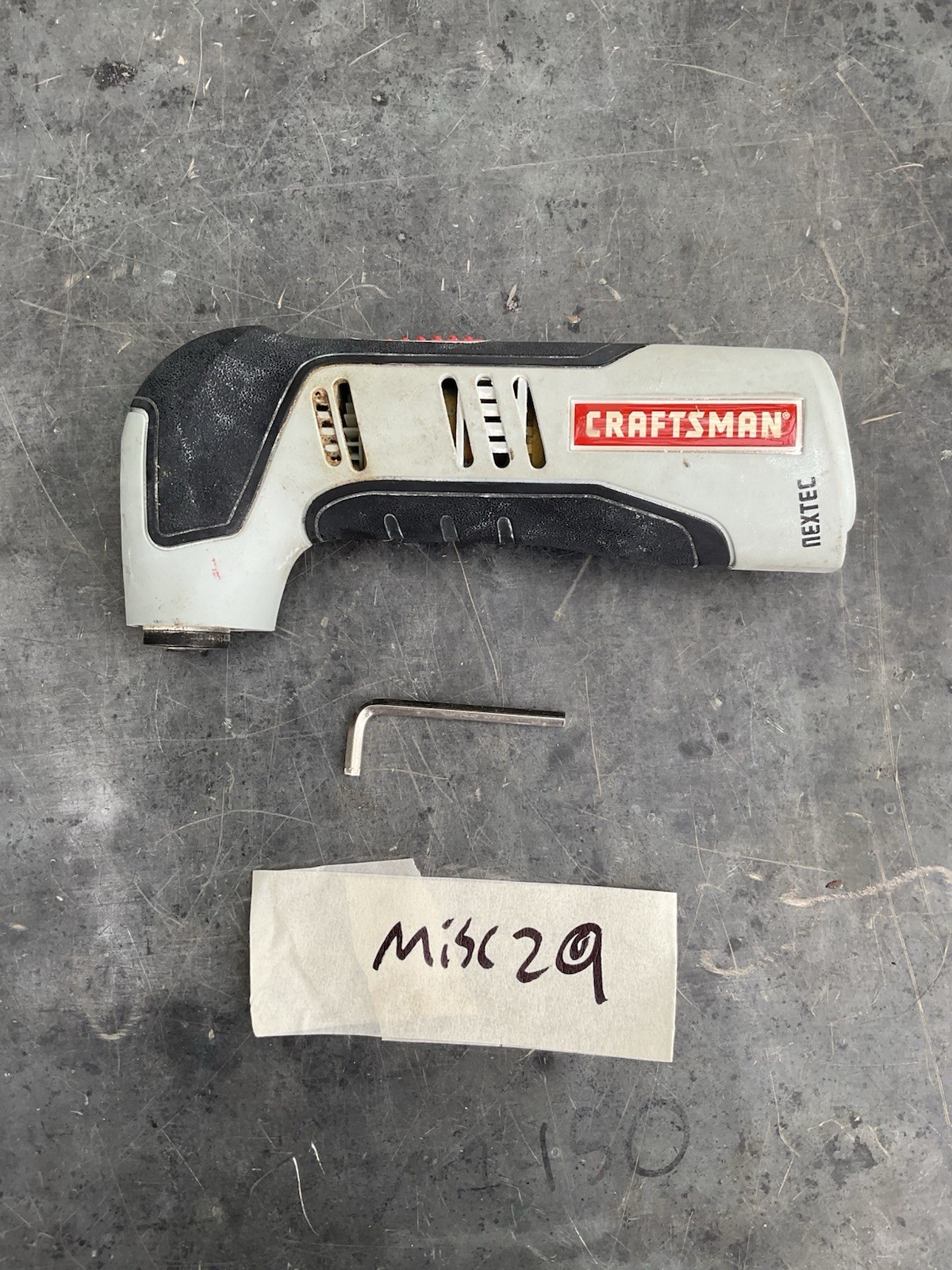 Craftsman Nextec Multi-Tool 12V Model 320.61199 Tool Only Untested