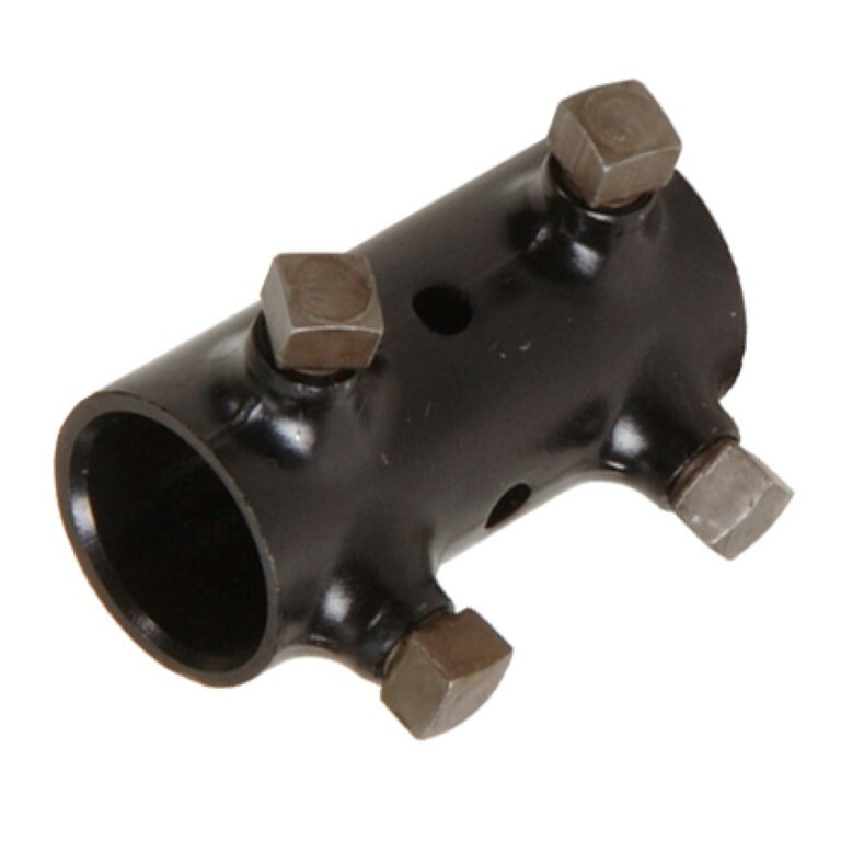 Garage Door 1″ Tube Steel Shaft Coupling 2 1/2″ Long No Keyway Overhead