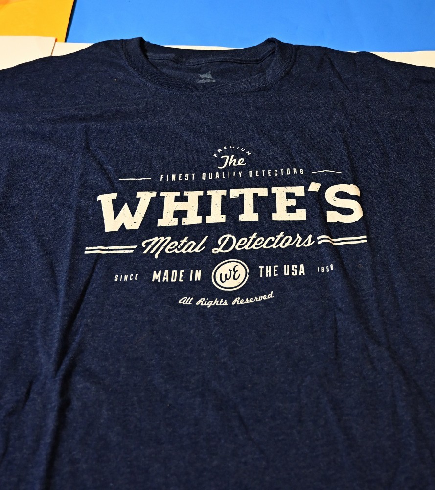 White's Electronics Metal Detector Shirt ( Size XXL )