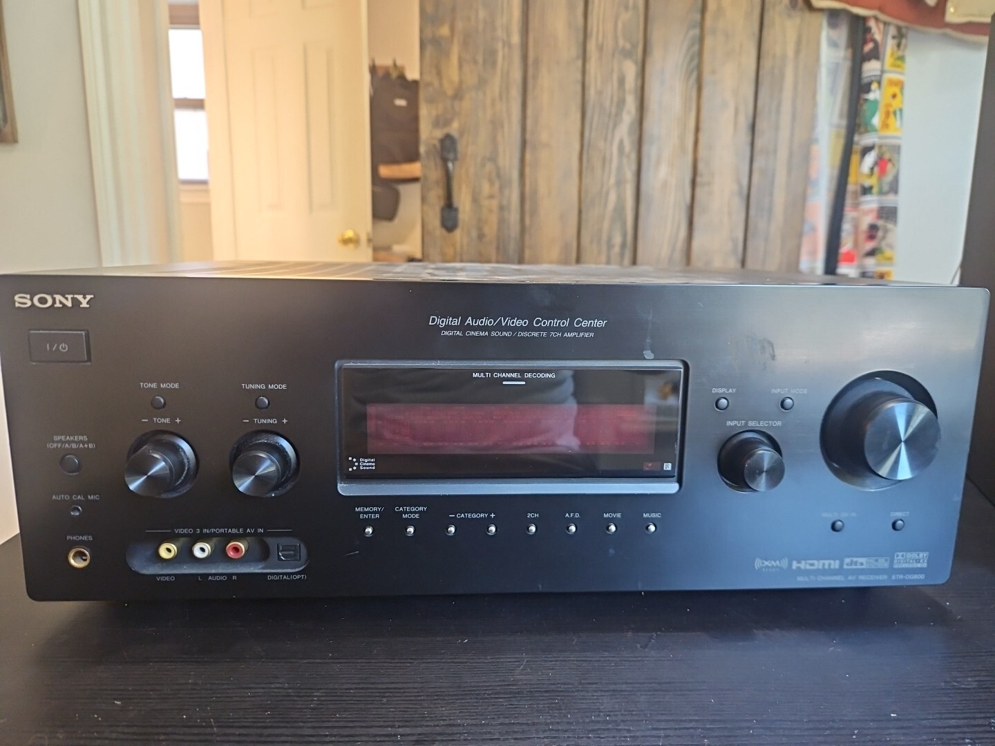 Sony STR DH800 7.1 Channel 110 Watt Receiver