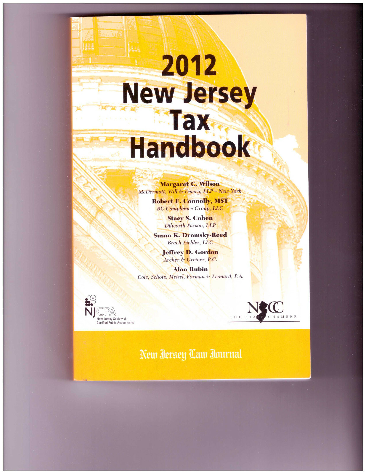 2012  NEW JERSEY TAX HANDBOOK