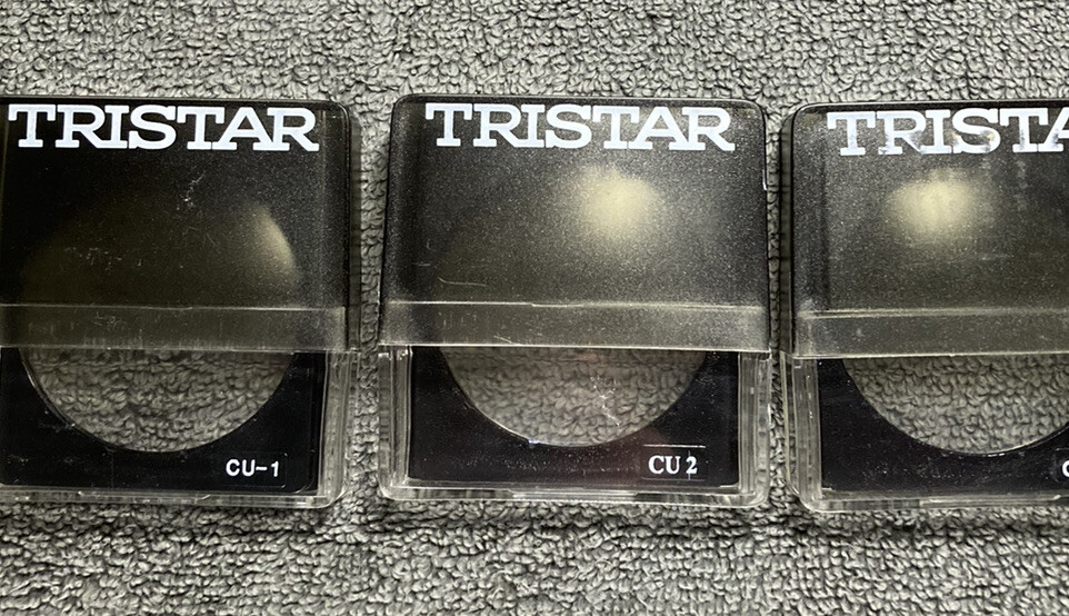 Tristar Closeup Filter CU-1, CU-2, CU-4 Square Lot of 3