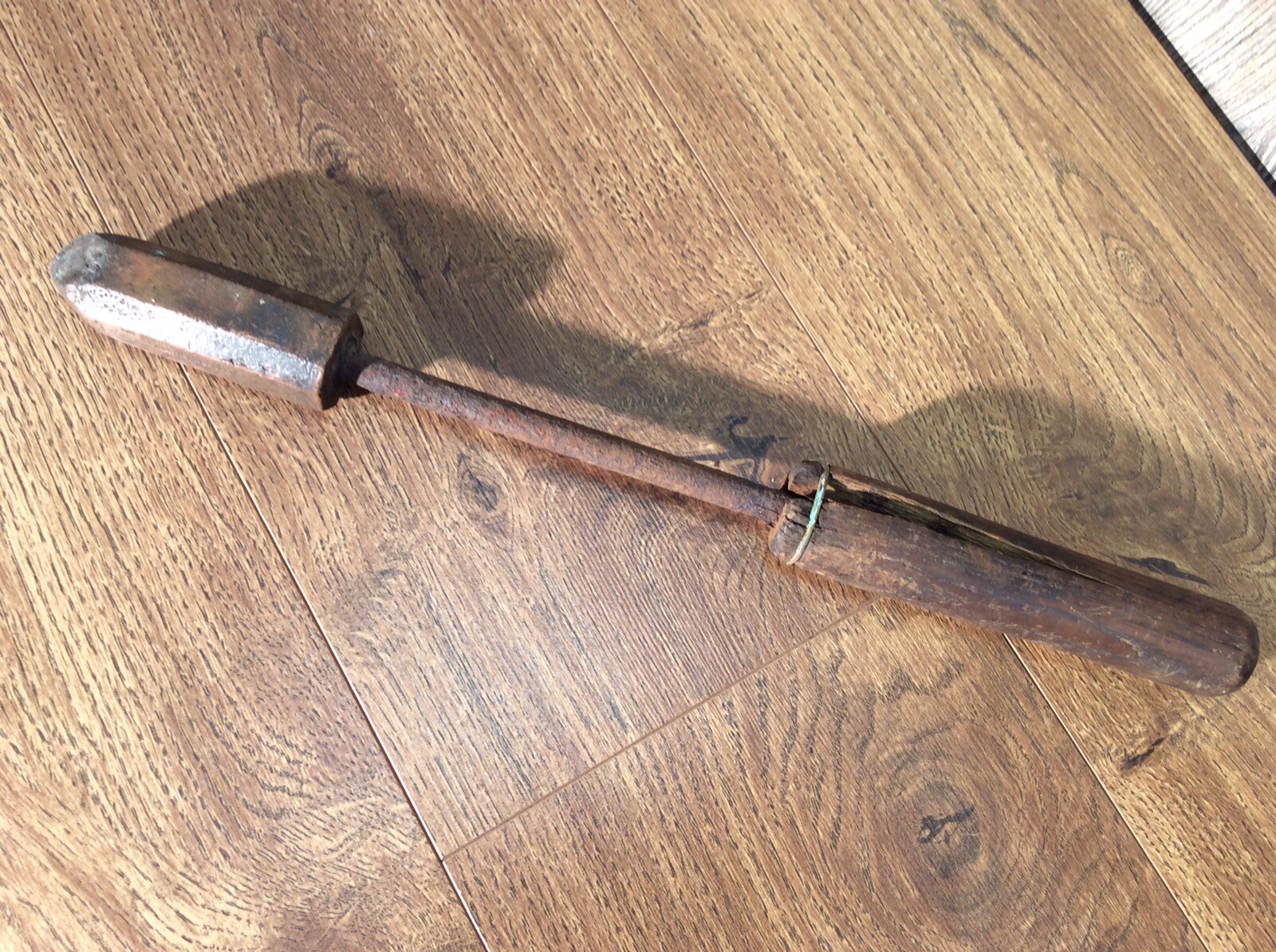 Antique Electric Materials Co. Soldering Iron Huge Copper Head E3
