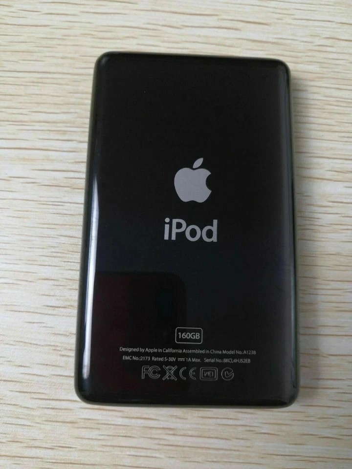 New Thin Replacement Back Plate Apple iPod Classic 5th 6th Gen Housing Rear